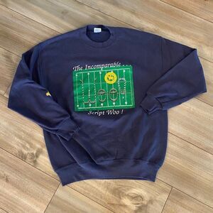 ‎Vintage 1993 Jerzees Football Navy Athletic Crewneck Men XL